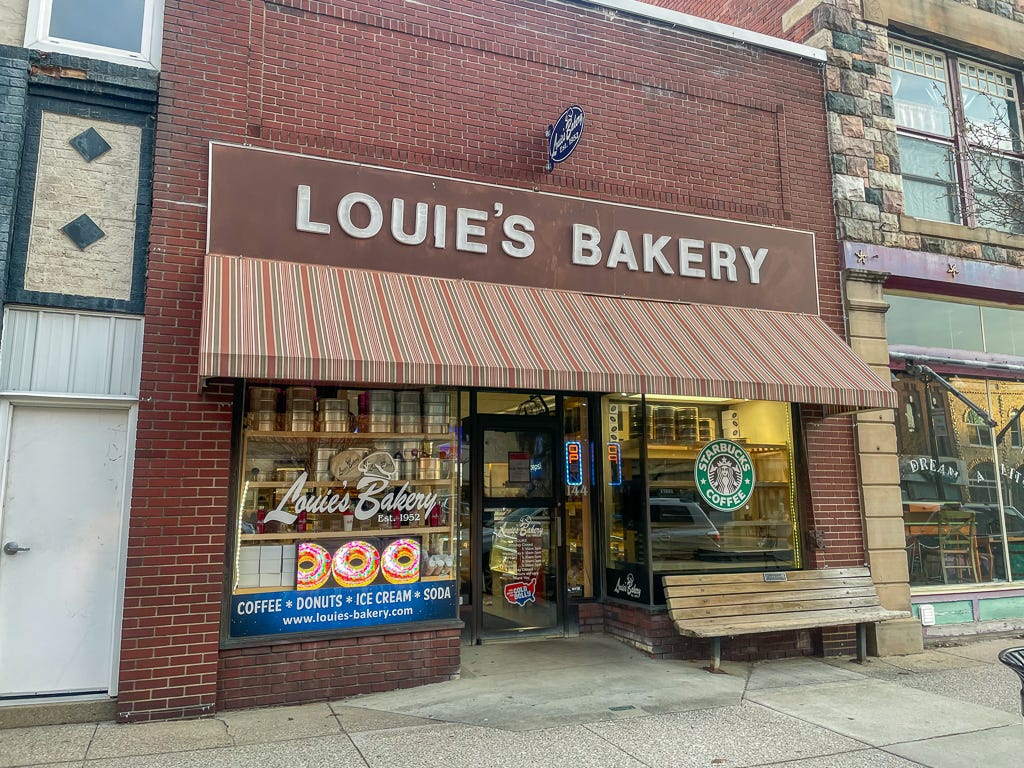 Louie's Bakery in Marshall